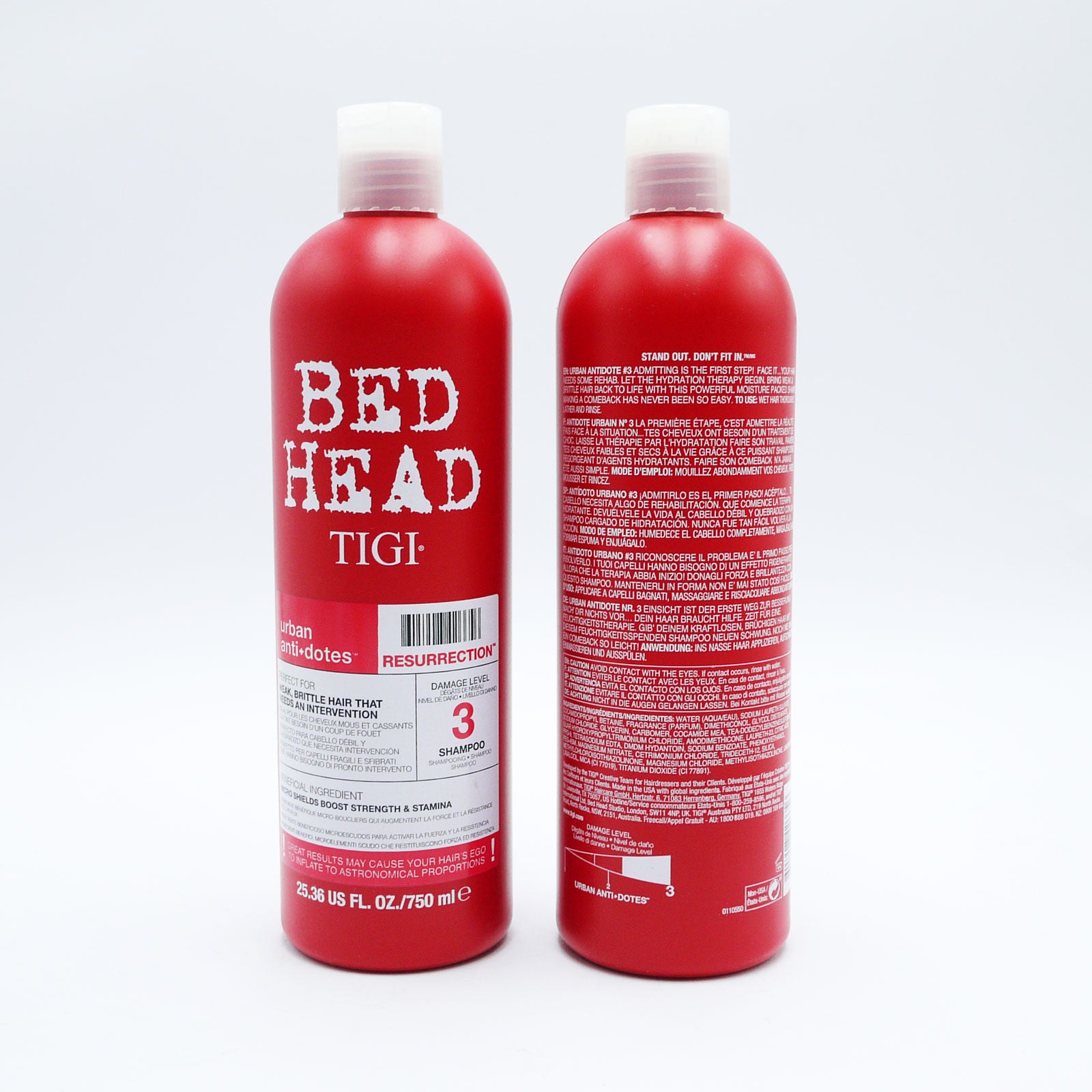 TIGI Bed Head Resurrection Shampoo 750ml | High Quality Hair Care Product Online - Product Image TIGI Bed Head Resurrection Shampoo 750ml | High Quality Hair Care Product Online - Product Image